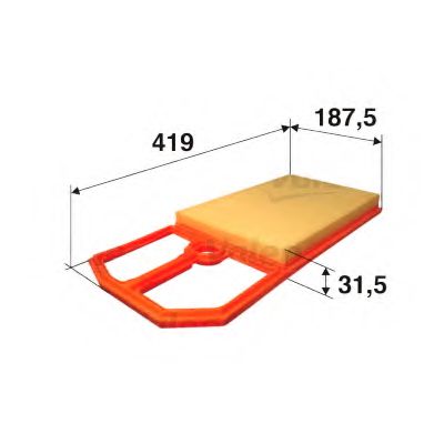 VALEO Air Filter 11181061 - VALEO