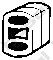 BOSAL Rubber Strip, exhaust system 11651016 - BOSAL