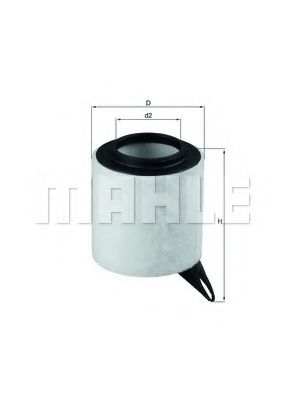 MAHLE Air Filter 11082634 - MAHLE