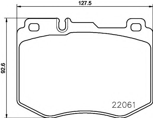 TEXTAR Brake Pad Set, disc brake 12172517 - TEXTAR