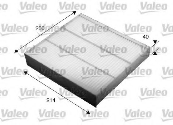 VALEO Filter, cabin air 10145575 - VALEO
