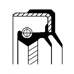 CORTECO Shaft Seal, differential 10405481 - CORTECO