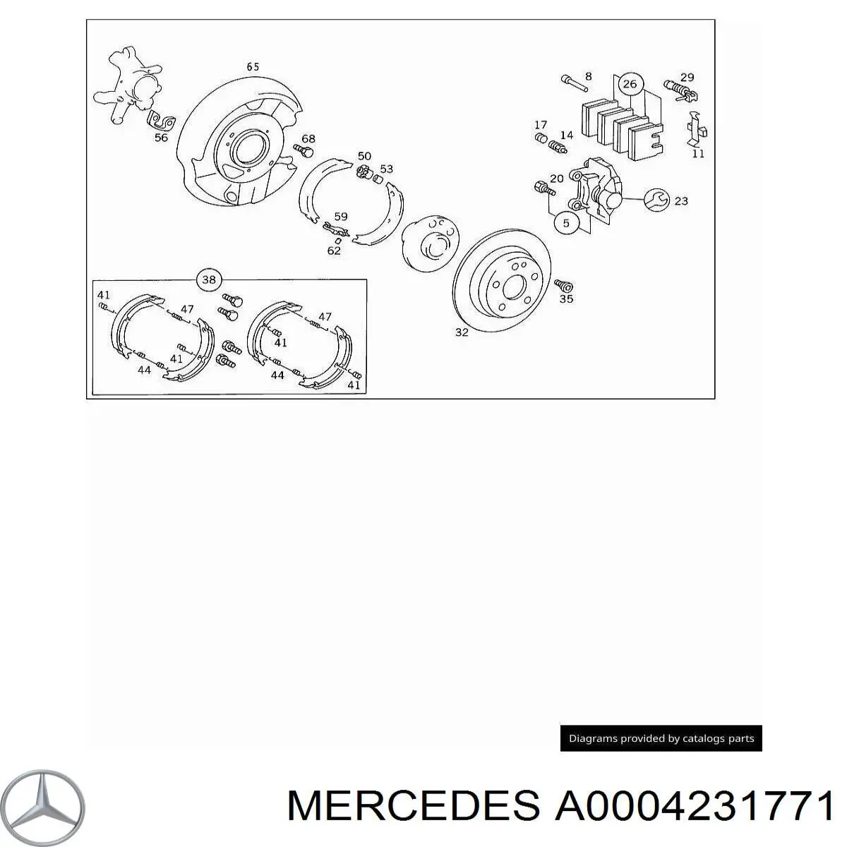 MERCEDES OE OE ITEM 43216771 - MERCEDES OE