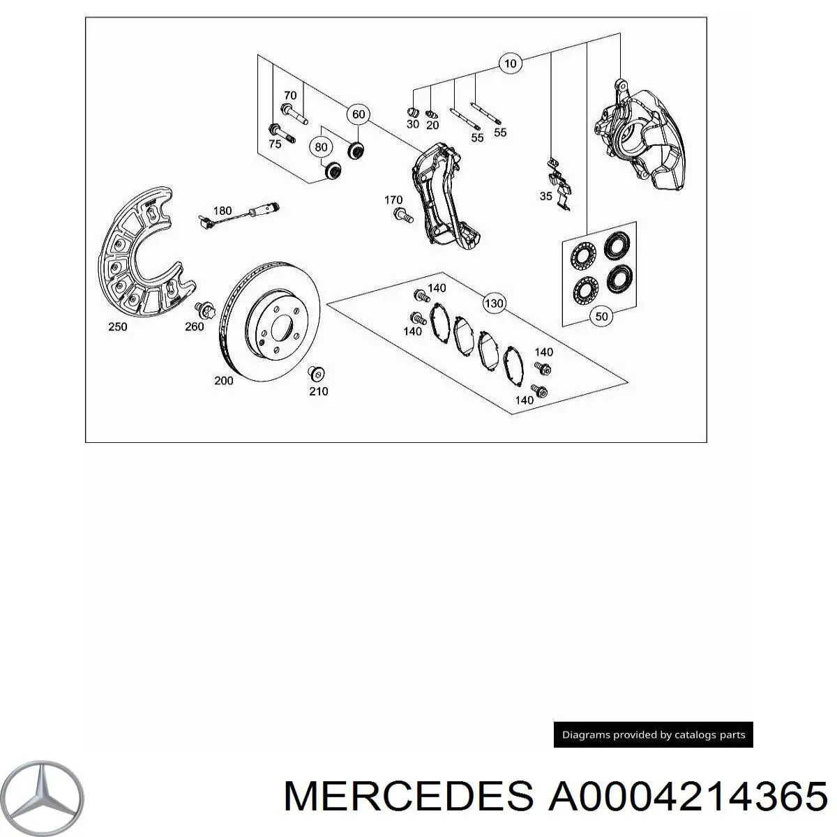 MERCEDES OE OE ITEM 42181465 - MERCEDES OE