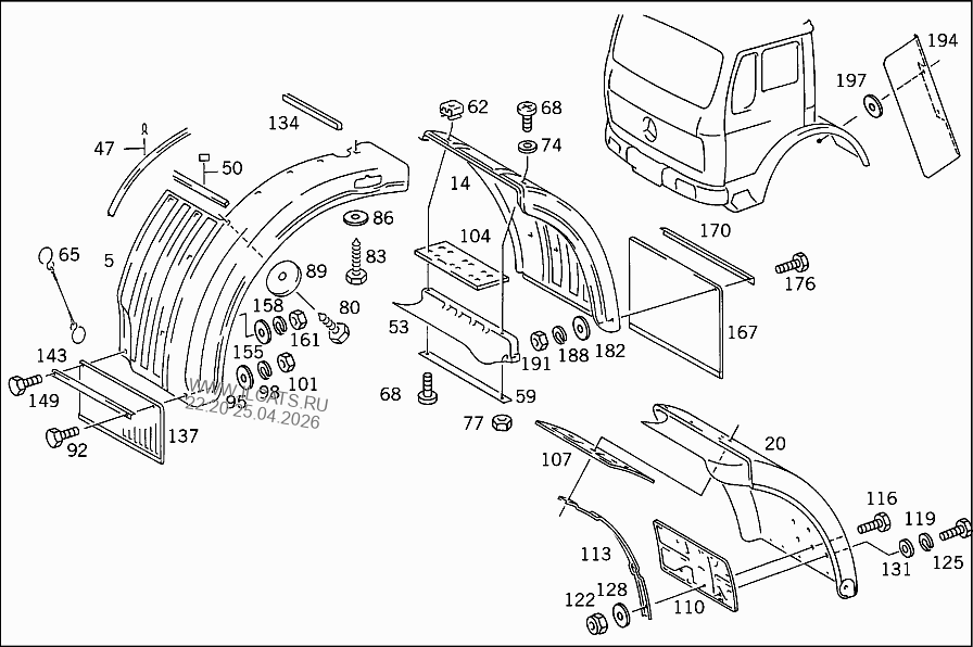 MERCEDES OE OE ITEM 43130809 - MERCEDES OE