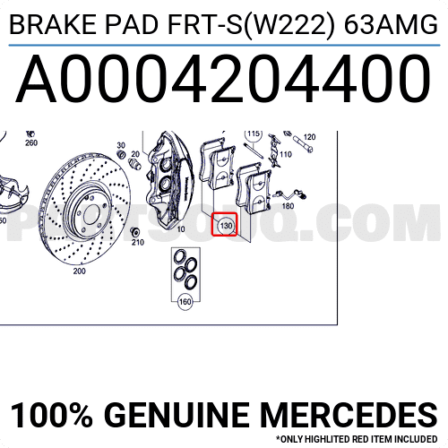 MERCEDES OE OE ITEM 42240043 - MERCEDES OE