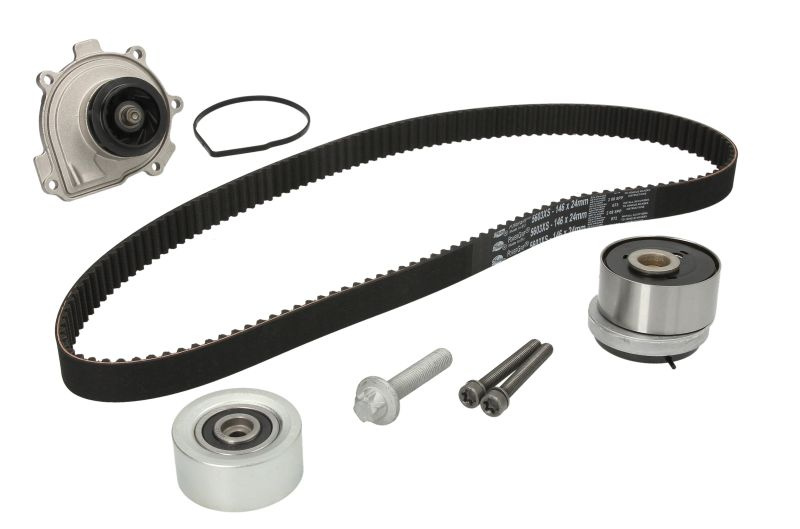 GATES Deflection/Guide Pulley, v-ribbed 12457006 - GATES
