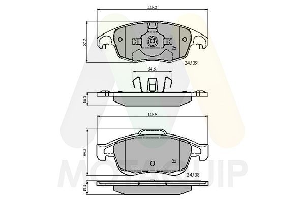 MOTAQUIP Link/Coupling Rod, stabiliser bar 12292568 - MOTAQUIP