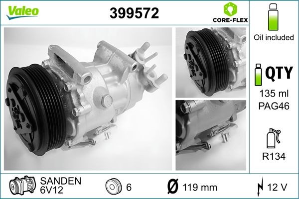 VALEO Air Filter 12297372 - VALEO