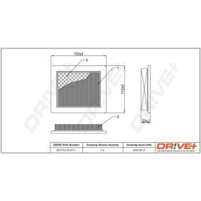 Dr!ve+ Air Filter 12179778 - Dr!ve+