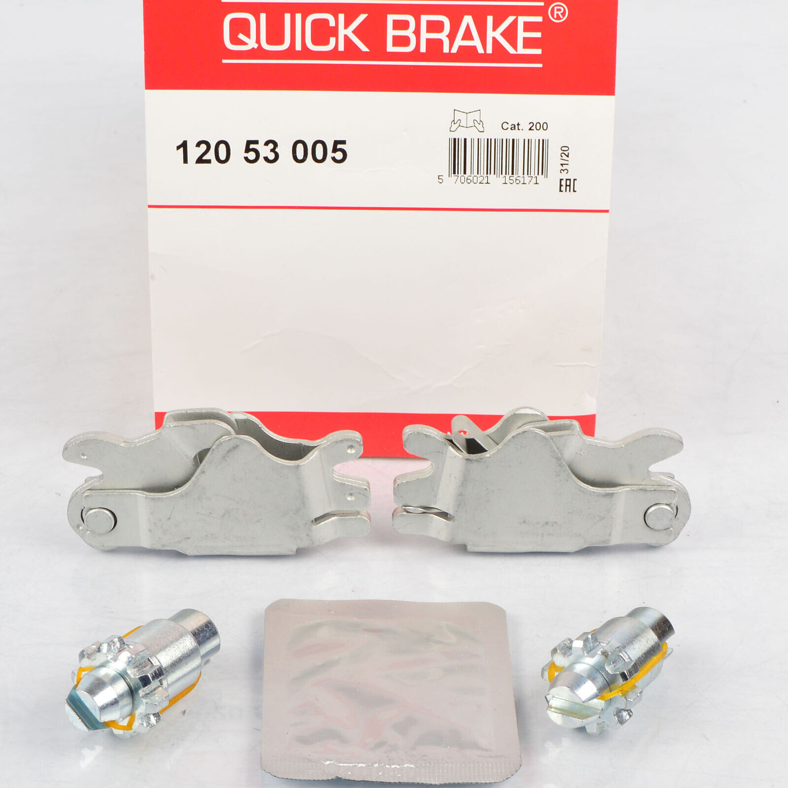 QUICK BRAKE Accessory Kit, disc brake pads 12257058 - QUICK BRAKE