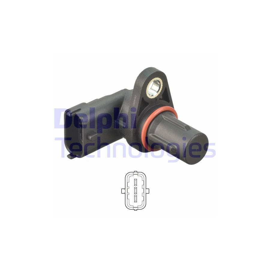 DELPHI Brake Shoe Set, parking brake 12173298 - DELPHI