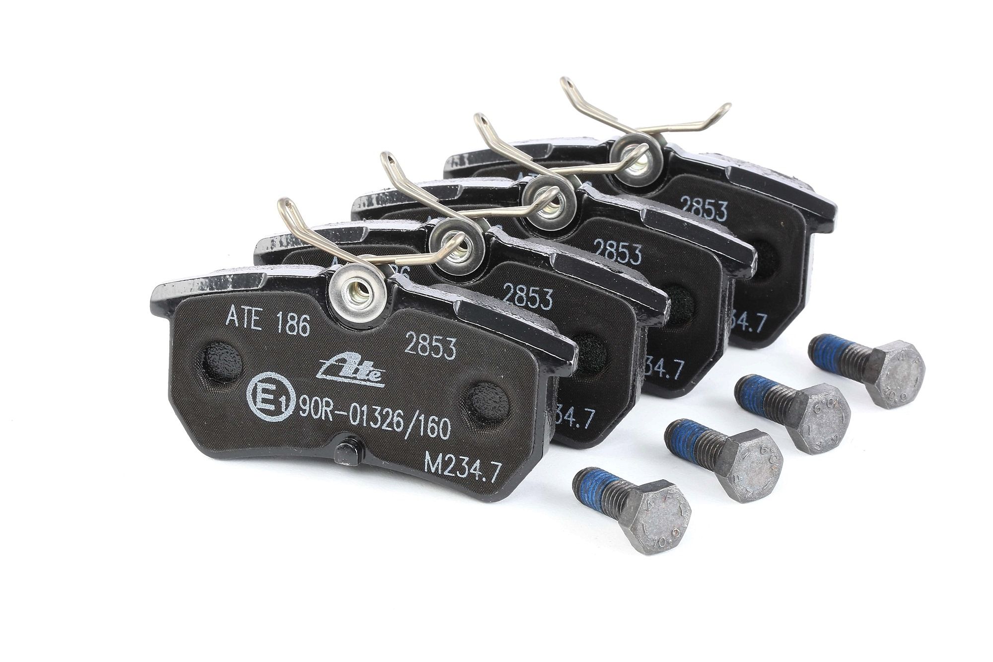 ATE Brake Pad Set, disc brake 12135850 - ATE