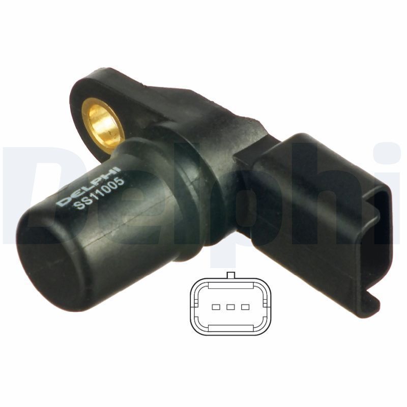 DELPHI Warning Contact, brake pad wear 11148005 - DELPHI