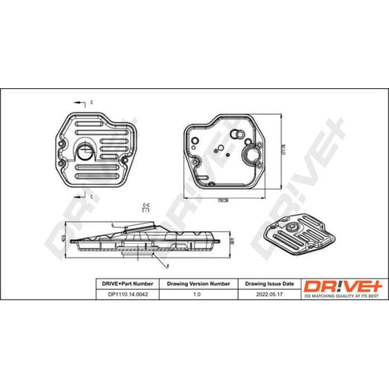 Dr!ve+ Fuel Filter 12179741 - Dr!ve+