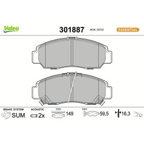VALEO Air Filter 11180967 - VALEO