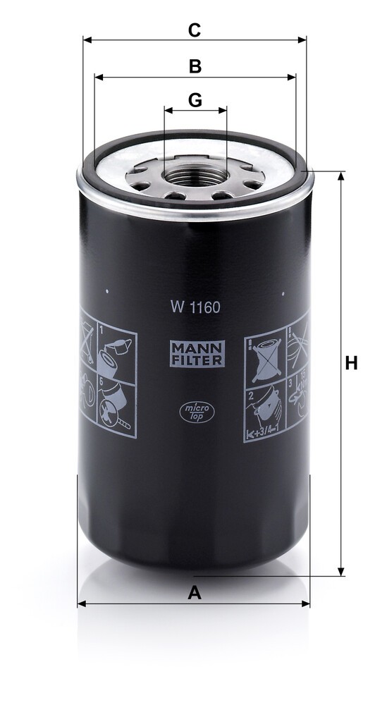 MANN-FILTER Filter, interior air 11604920 - MANN-FILTER