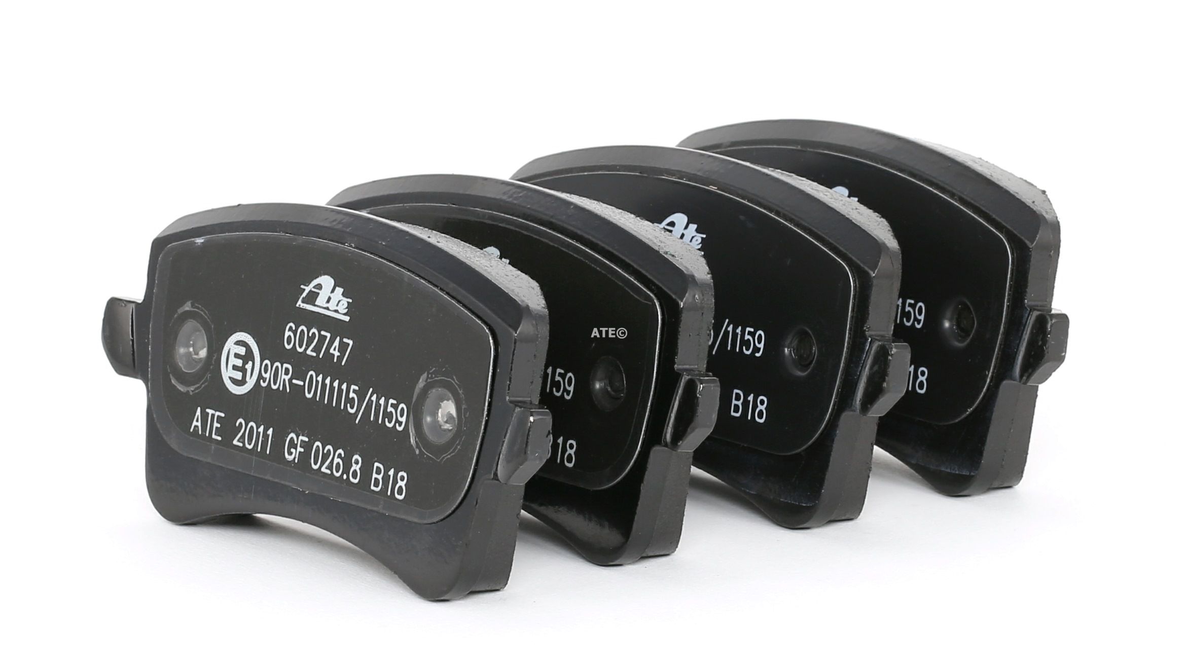 ATE Brake Pad Set, disc brake 12114866 - ATE