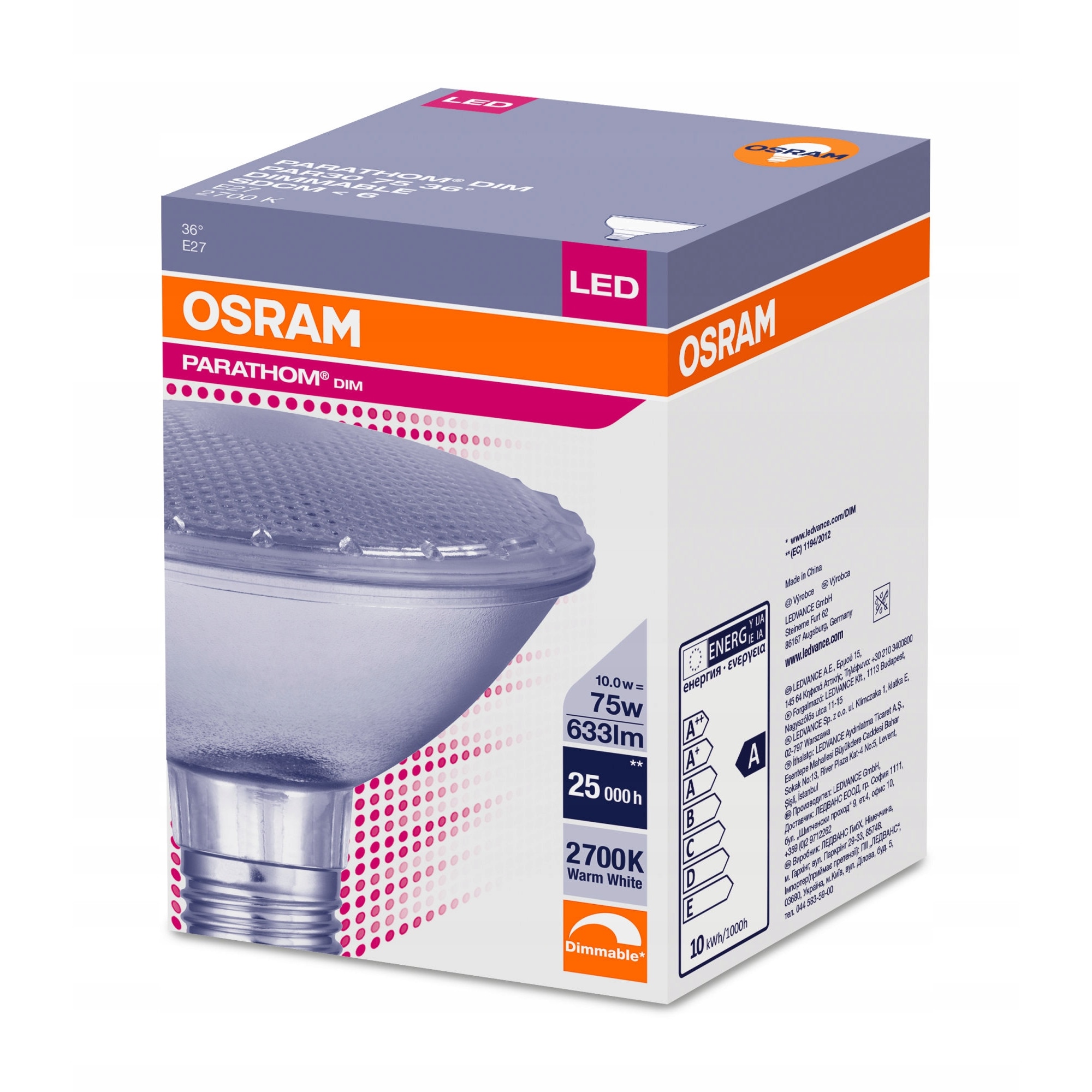 OSRAM Bulb, spotlight 10270633 - OSRAM
