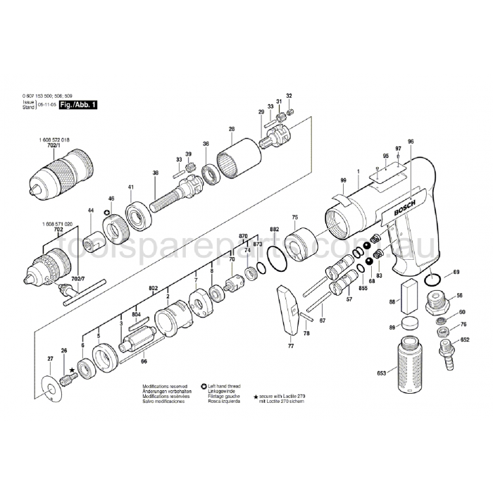 BOSCH V-Ribbed Belt 10180715 - BOSCH