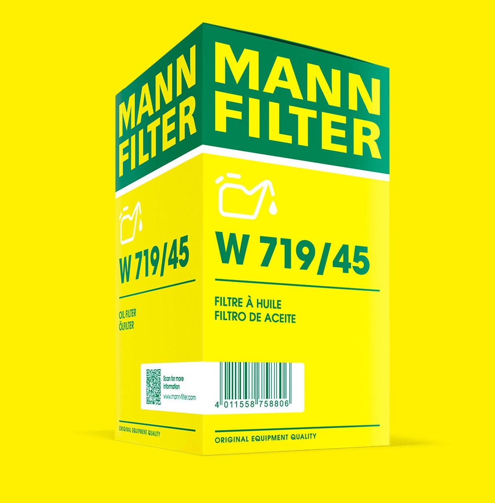 MANN-FILTER Oil Filter 12457646 - MANN-FILTER