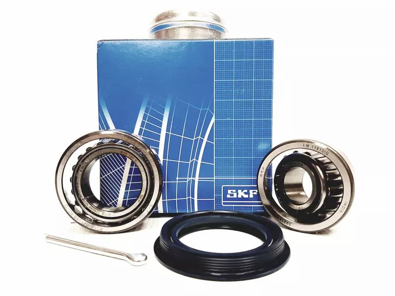SKF Tensioner Pulley, V-ribbed belt 11100486 - SKF