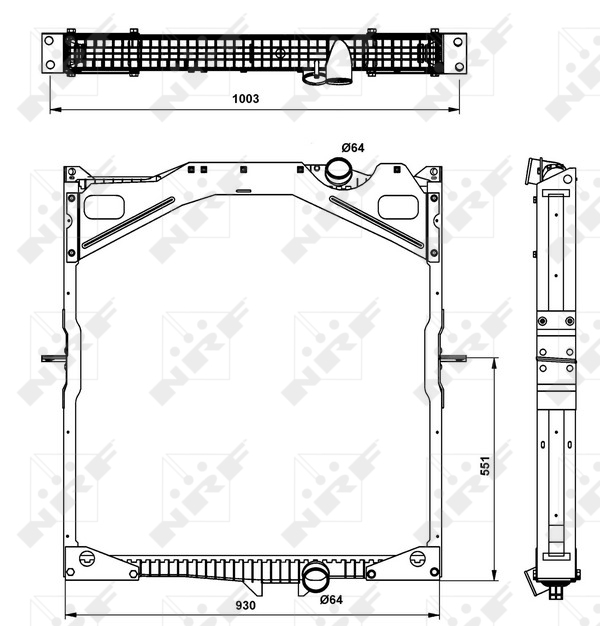 NRF Cap, coolant tank 13099892 - NRF