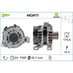 VALEO Brake Pad Set, disc brake 11424351 - VALEO