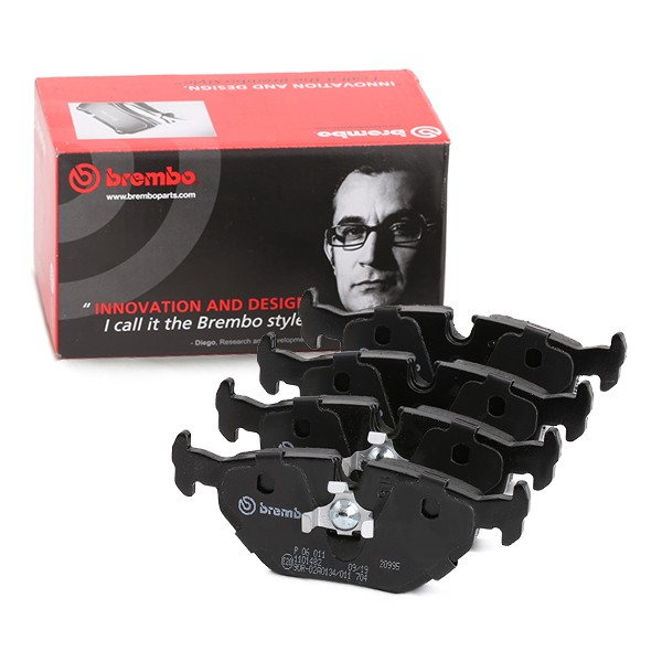 BREMBO Brake Pad Set, disc brake 11620061 - BREMBO
