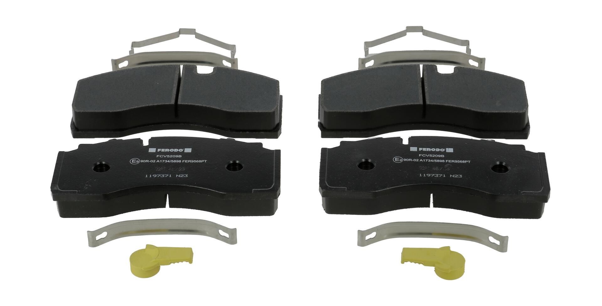 FERODO Brake Pad Set, disc brake 11552729 - FERODO