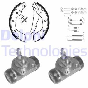 DELPHI Brake Pad Set, disc brake 11144298 - DELPHI