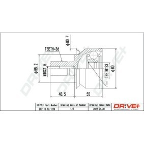 Dr!ve+ Air Filter 12179920 - Dr!ve+