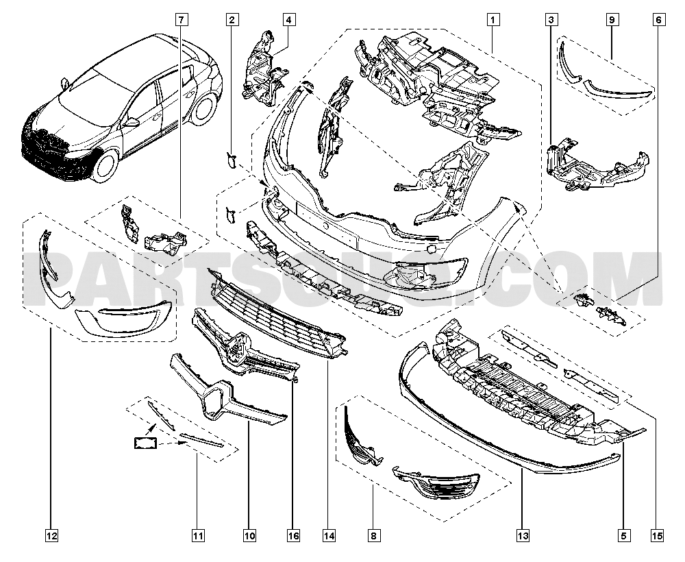RENAULT OE OE ITEM 13180163 - RENAULT OE