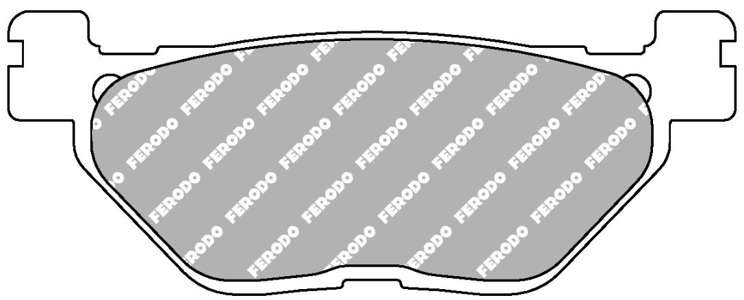 FERODO Brake Pad Set, disc brake 11551879 - FERODO