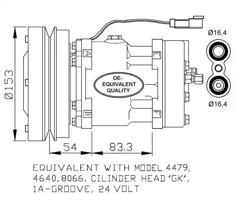 NRF Sensor, coolant temperature 12219874 - NRF