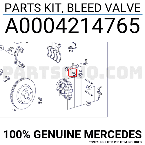 MERCEDES OE OE ITEM 42765745 - MERCEDES OE
