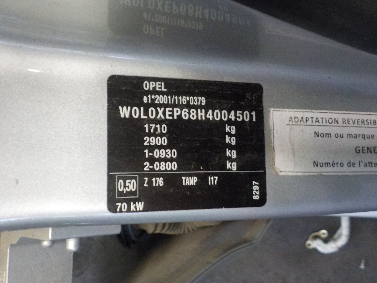 OPEL OE OE ITEM 12208417 - OPEL OE