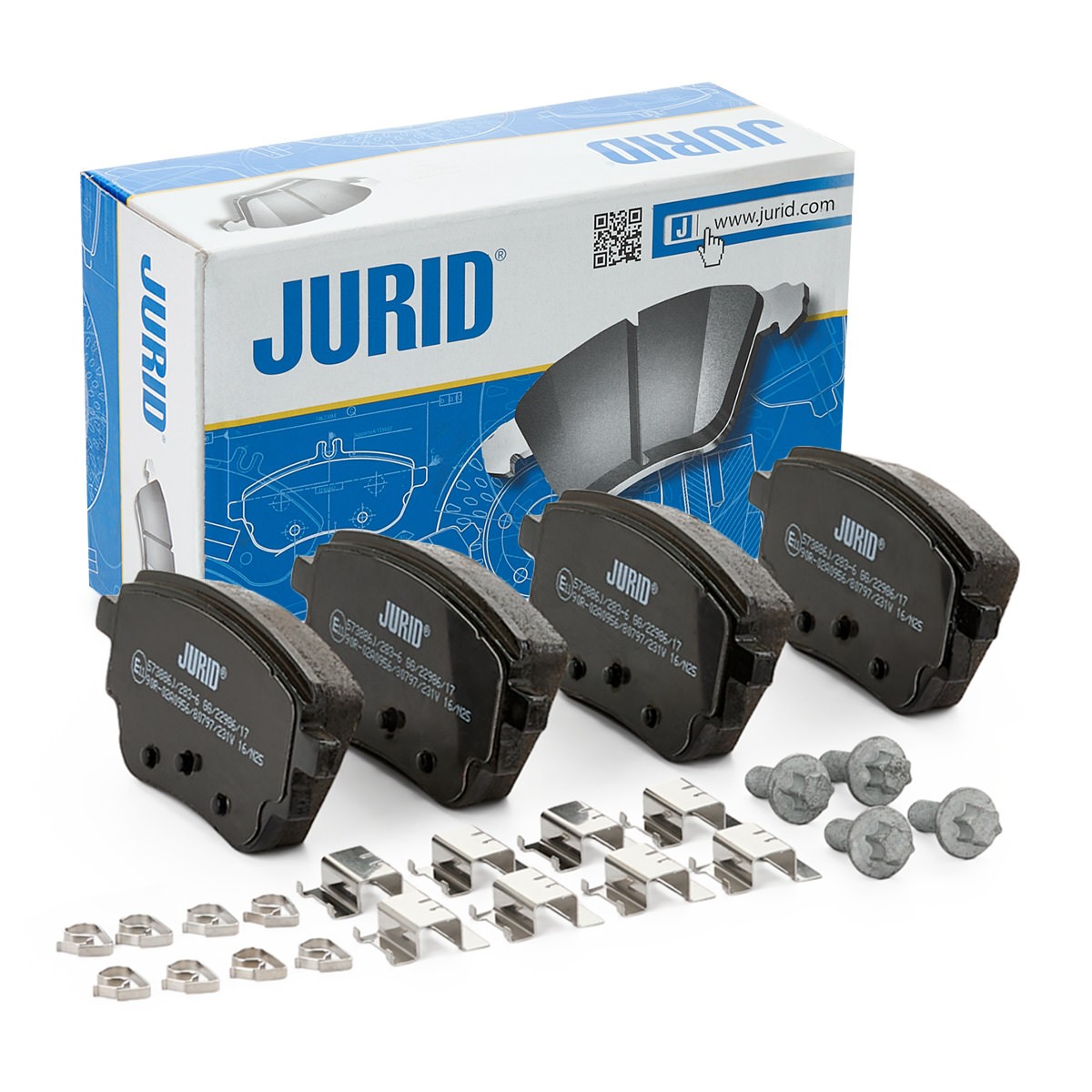JURID Brake Lining Kit, drum brake 10735667 - JURID