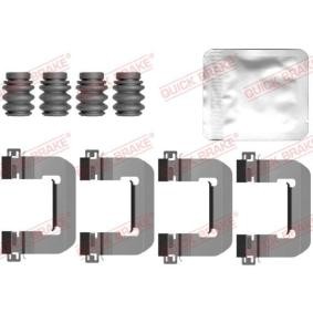 QUICK BRAKE Accessory Kit, disc brake pad 12570899 - QUICK BRAKE