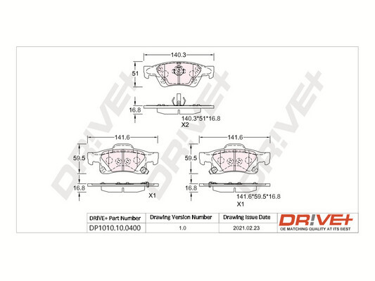 Dr!ve+ Brake Disc 12157858 - Dr!ve+