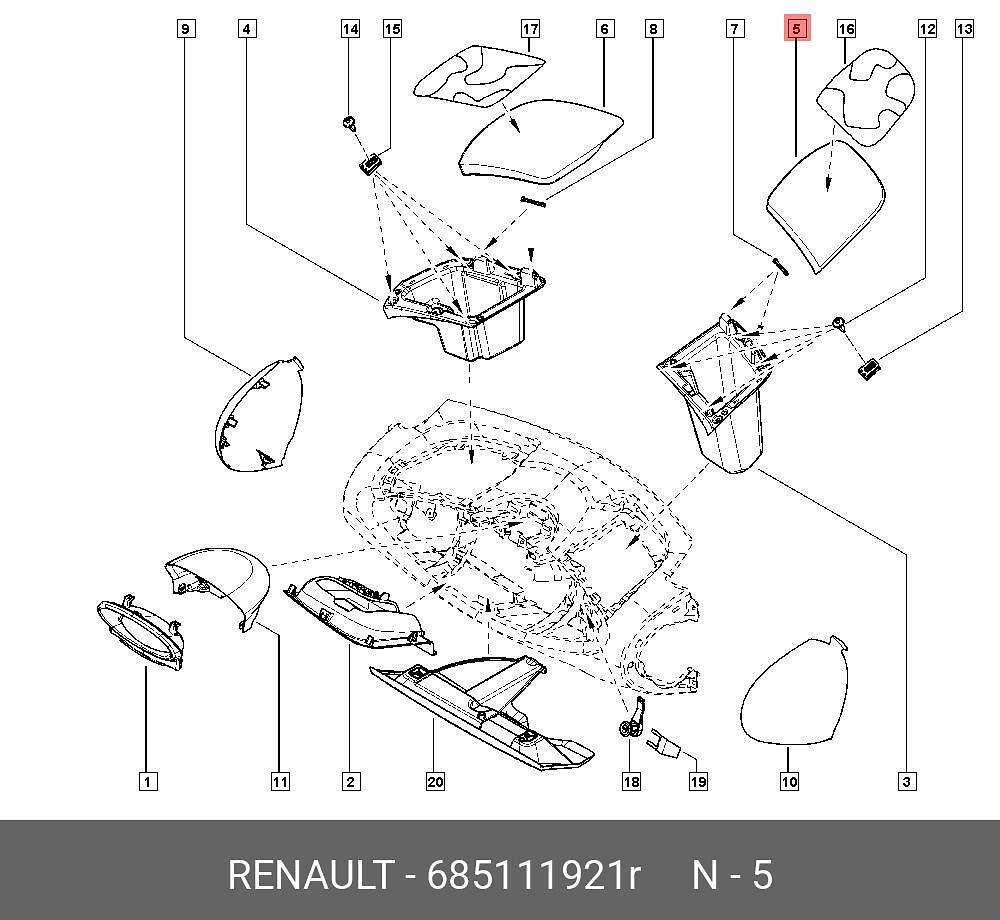 RENAULT OE OE item 12188110 - RENAULT OE