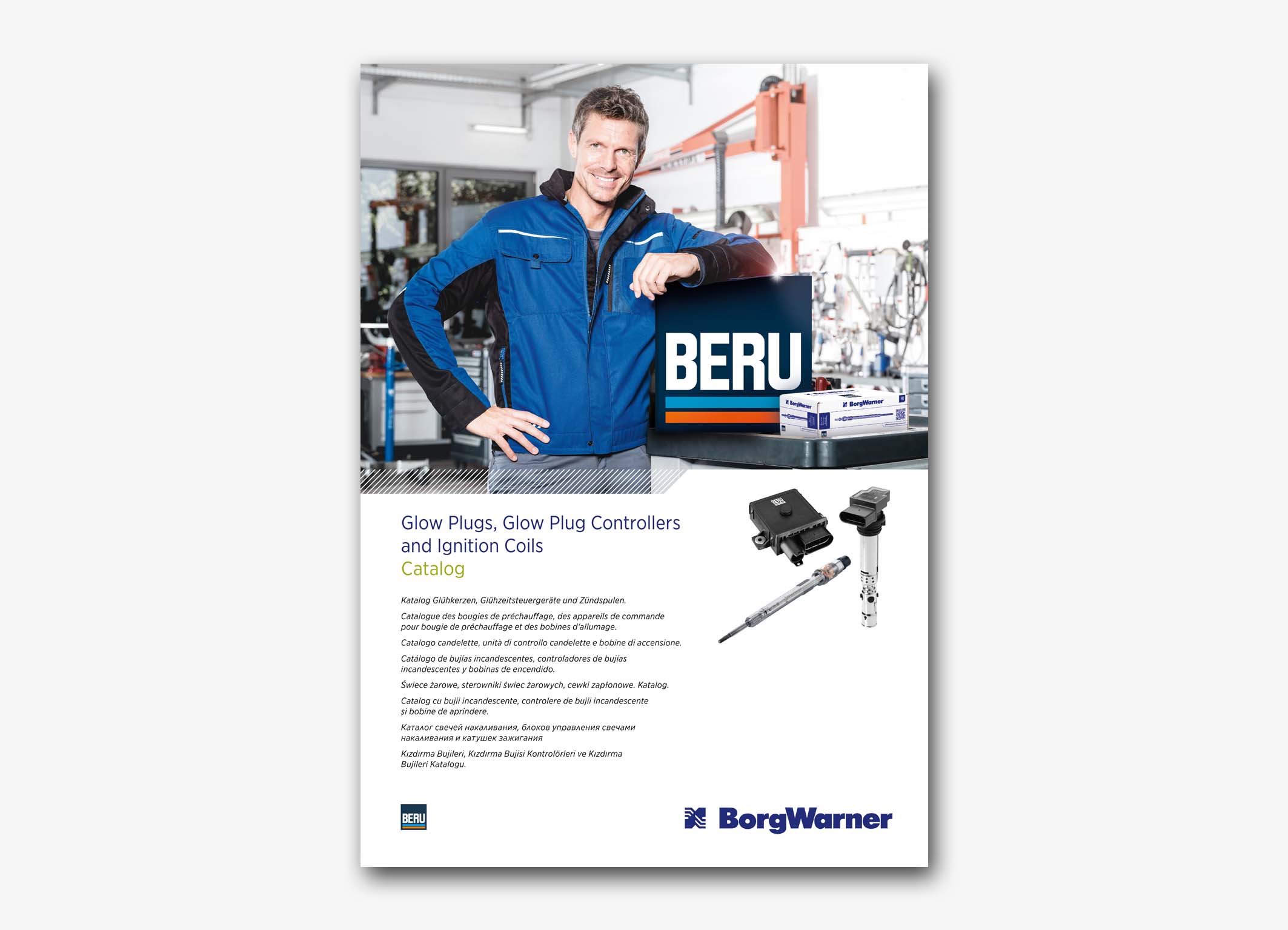 BorgWarner (BERU) Control Unit, glow time 12902580 - BorgWarner (BERU)