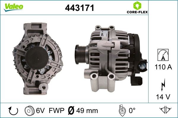 VALEO Compressor, air conditioning 11735173 - VALEO