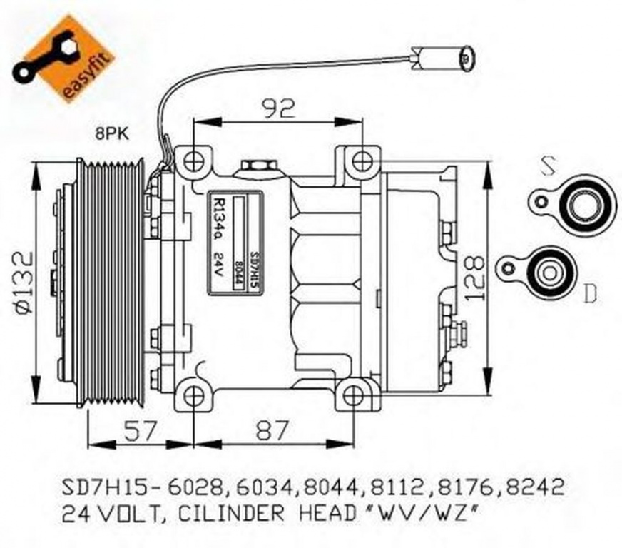 NRF Heat Exchanger, interior heating 12225124 - NRF