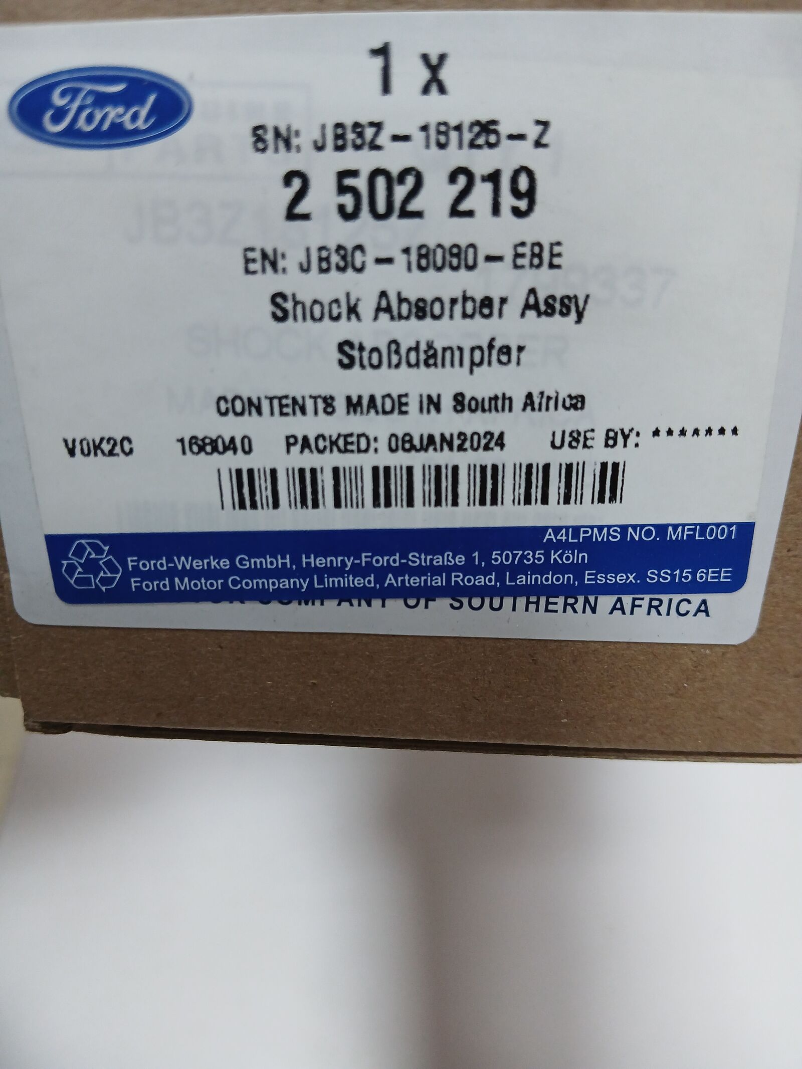 FORD OE OE item 50234919 - FORD OE