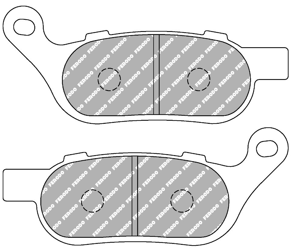 FERODO Brake Pad Set, disc brake 11720922 - FERODO