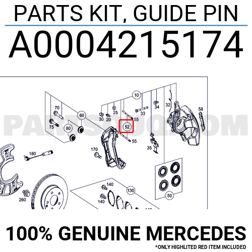 MERCEDES OE OE ITEM 42154317 - MERCEDES OE