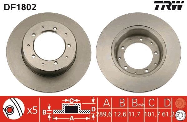TRW Ball Joint 12810052 - TRW