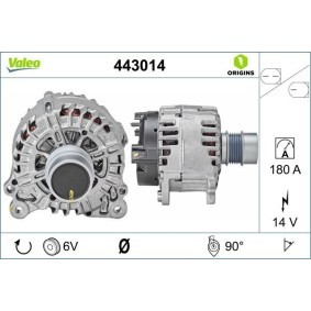 VALEO Sensor, exhaust gas temperature 13054144 - VALEO