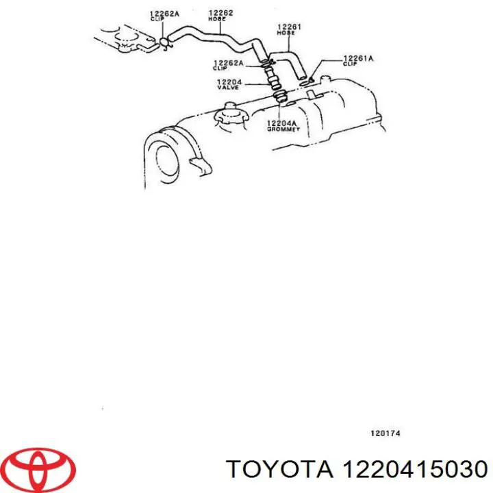 TOYOTA OE OE ITEM 12208415 - TOYOTA OE